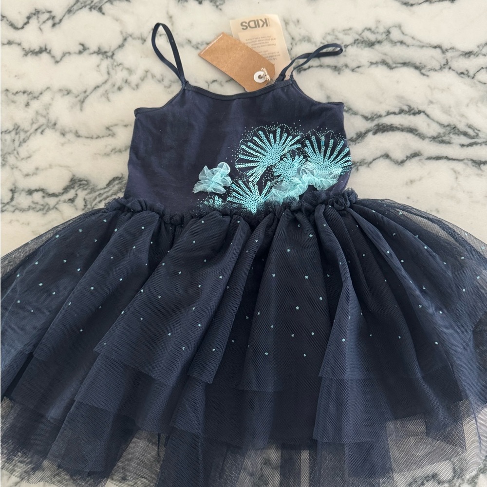 Cotton on Kids Tutu dress, Navy Size One. Never worn.